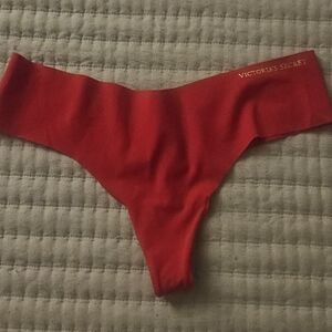 Womens Red Thong